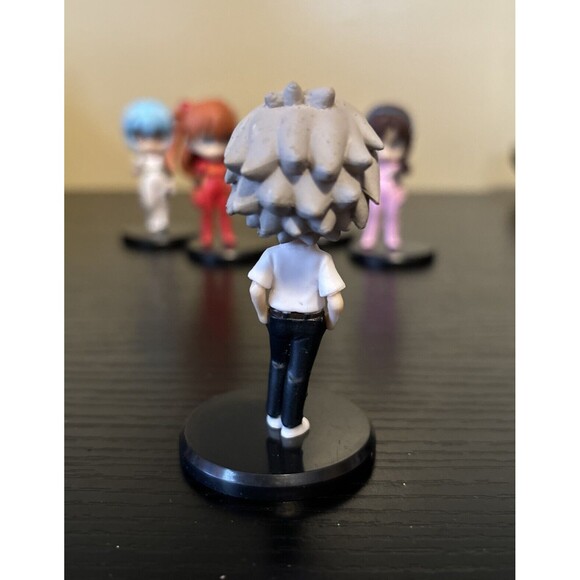 Evangelion Primostyle Mini Figure Collection 5 pcs- Rei Asuka Mari Shinji Kaworu - Picture 12 of 13